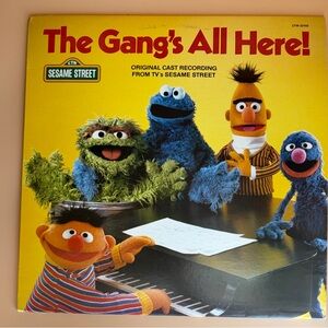 Vintage Sesame Street Vinyl Record